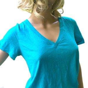 VS Pink Teal Tee